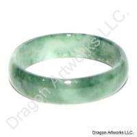 Staying Young Forever Green Jade Ring