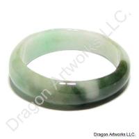 Chinese Green Jade Ring of Creativity