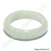 Pacifying Chinese Whitish Green Jade Ring