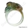 Fantastic Multi-Color Jade Ring
