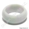 Subtle Mixed Color Jade Ring of Wisdom