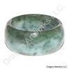 Wide Dark Green Jade Ring of Prestige
