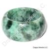 Wonderful Chinese Green Jade Band Ring