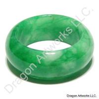 Pain-Relieving Green Jade Ring